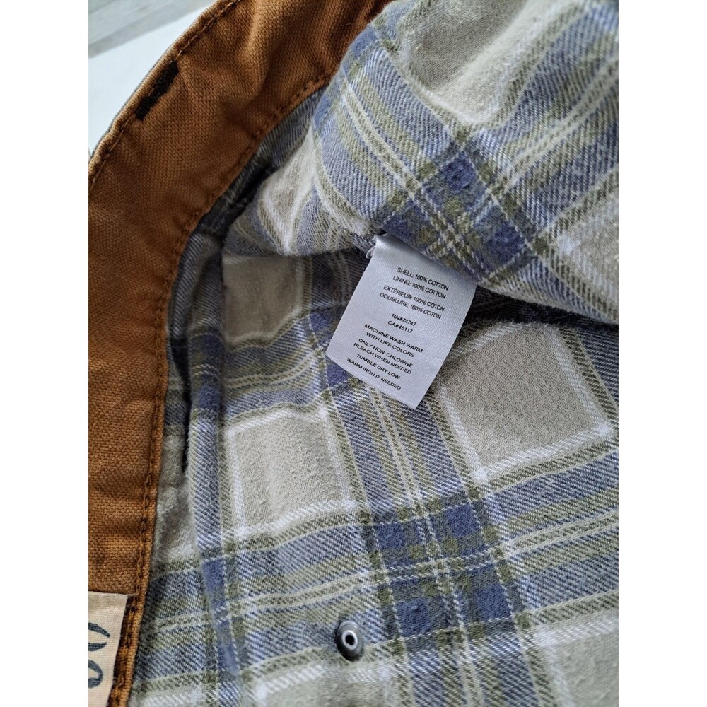 Red Head Men's 36x30 Flannel Lined Carpenter Cargo Pants Utility Canvas Work - Picture 4 of 9